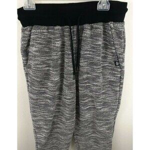 Vintage Akademiks Knit Joggers Sz XL Sweatpants Cuffed Bottoms Marbled Running